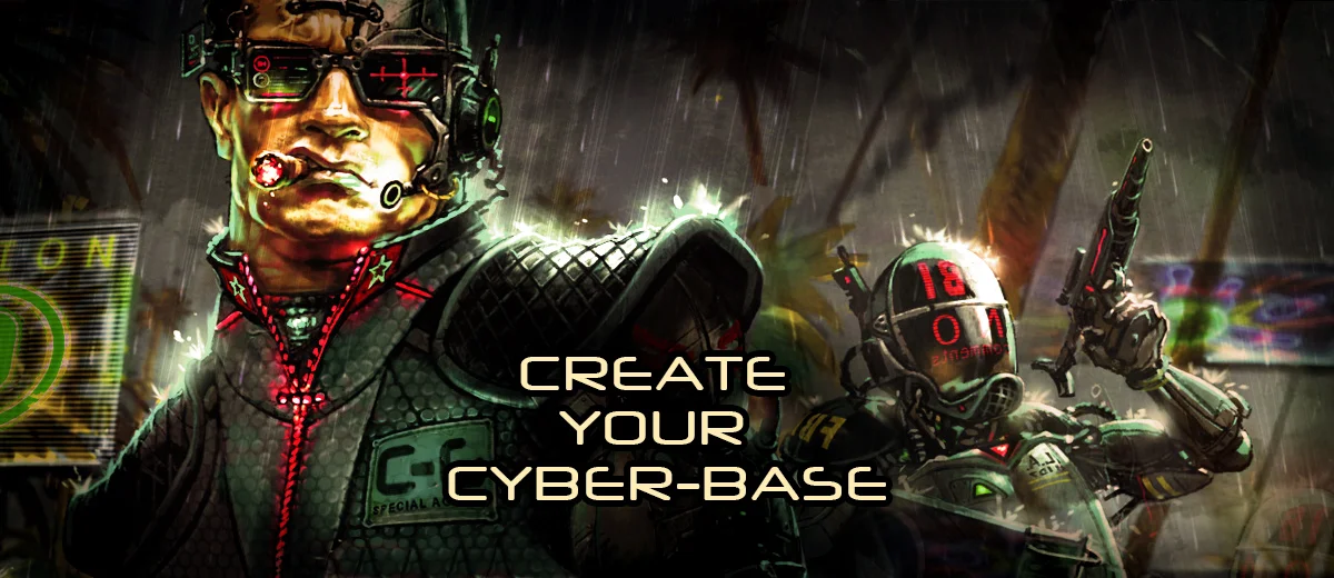 Создай Кибер-базу в игре Cyber-Grabber